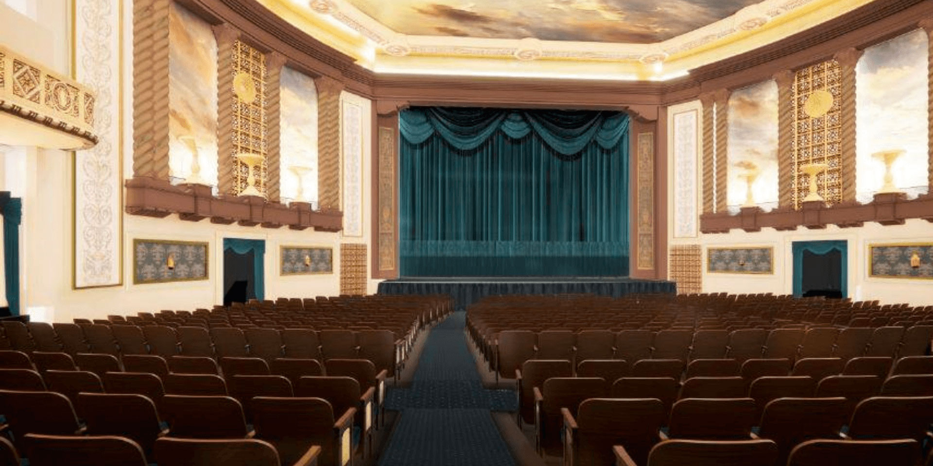 Digital Rendering of Main Auditorium Stage